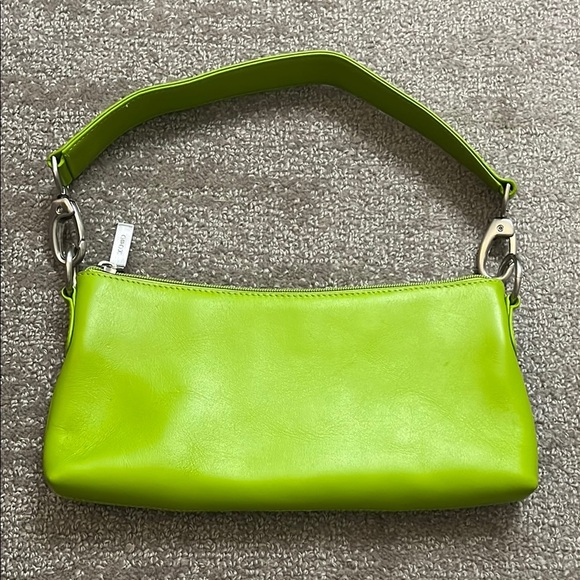 HOBO Handbags - Hobo Lime Green Leather Shoulder Purse